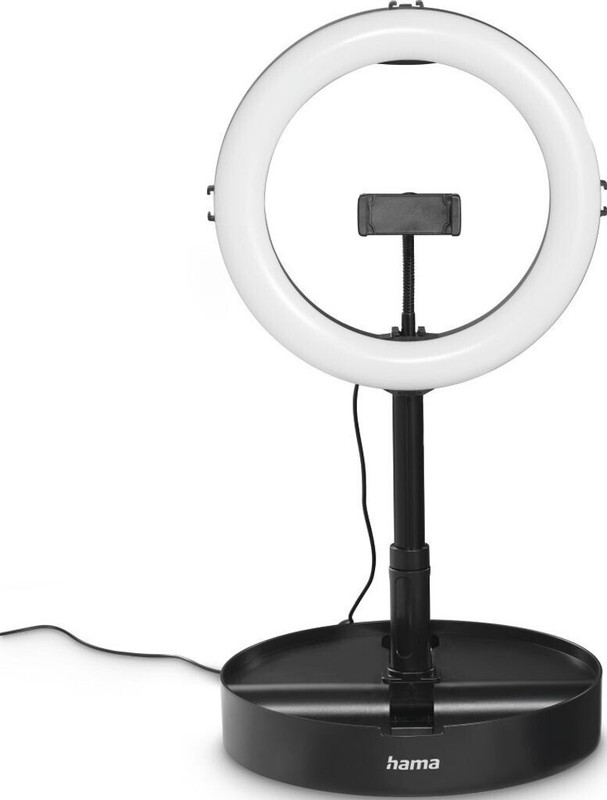 Hama LED-Ringleuchte SpotLight FoldUp 102 II Set für Smartphones faltbar NEU&OVP