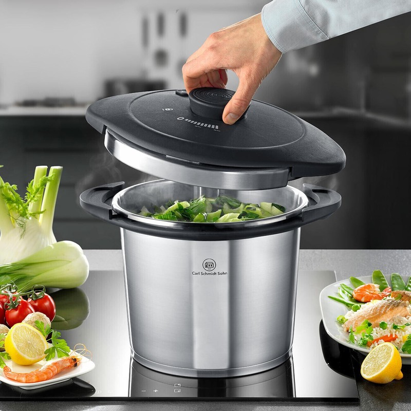 Carl Schmidt Sohn Galaxy Druckkochtopf 6 L NEU OVP 19% Mwst