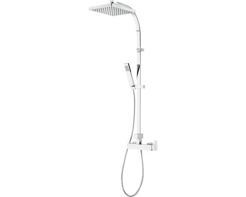 Schulte DuschMaster Rain II mit Einhebelmischer, Wasserhahn, chrom