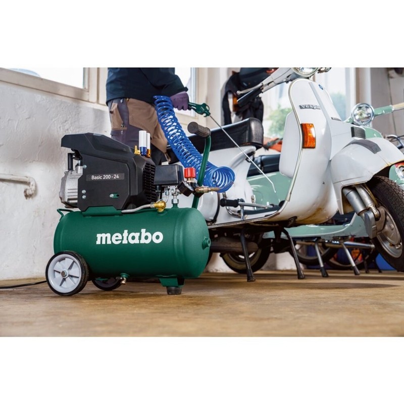 Metabo Kompressor Basic 200-24, 1,2 kW, 8 bar, 24 Liter NEU OVP 19%Mwst
