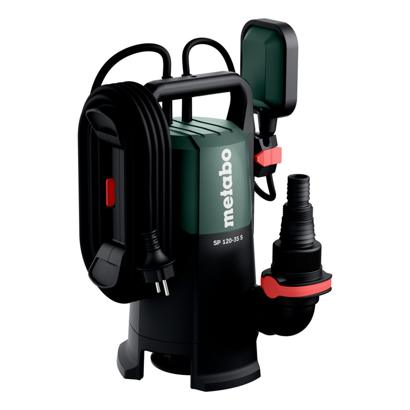 Metabo SP 120-35 S  Wassertyp Schmutzwasser 12.000 l/h max. Förderdruck 0,45 bar
