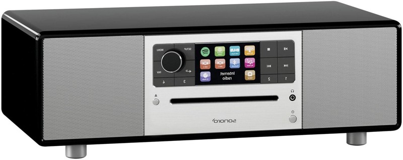 Sonoro SO-330-102 BL PRESTIGE Schwarz - Kompaktanlage  DAB+ / Internetradio / CD