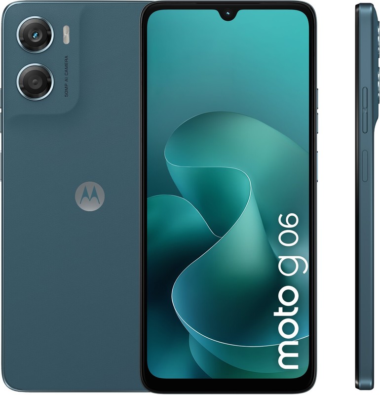Motorola  Moto G06 128GB Blau  17,5cm (6,88 Zoll) DUAL SIM NEU OVP  19%Mwst