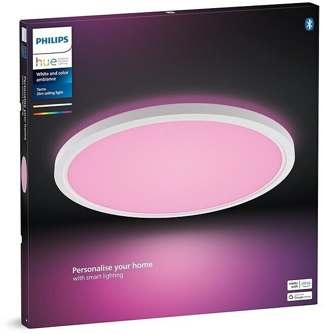 Philips hue Deckenleuchte 25W 2600 lm 2200- 6500 K HxØ 3,6x54,2 cm Tento white